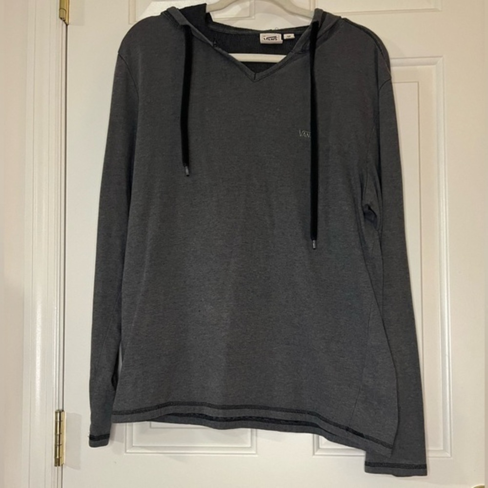 2013 Vans Hoodie gray, size Large